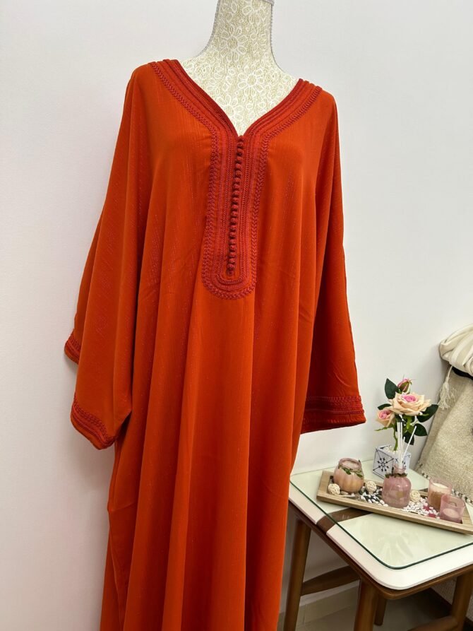 Orange Caftan Makhzani